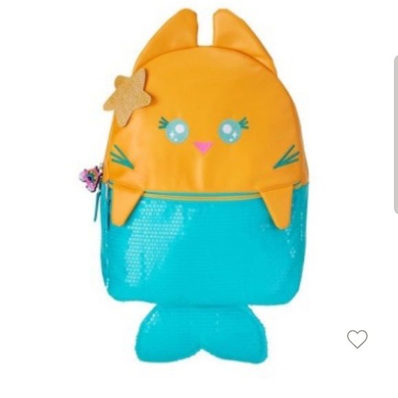 cat mermaid backpack